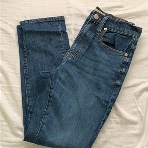 Madewell Petite High-Rise Slim Boyjean